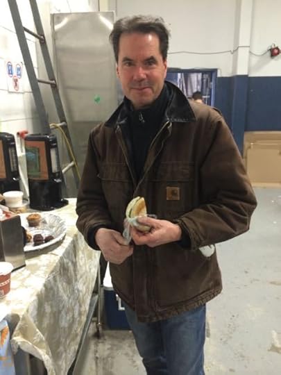 Our stunt coordinator, the incredible John Stead. Some terrific work from him today!