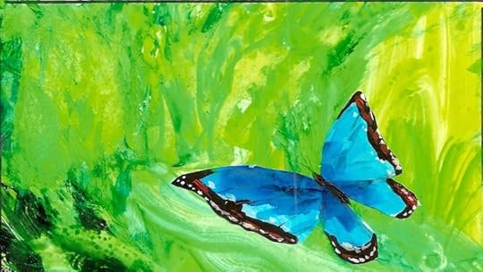 Blue Morpho Butterfly