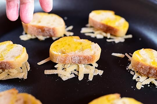 Tomato Soup with Parmesan Croutons