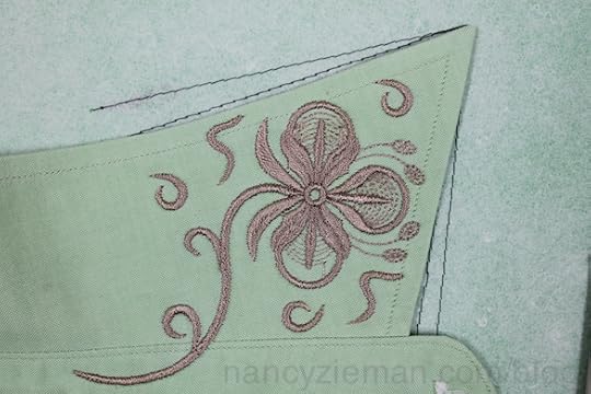 Embroider a Collar Perfect Placement Software Nancy Zieman Eileen Roche