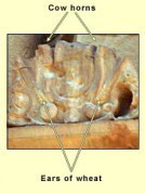 A close up of the 