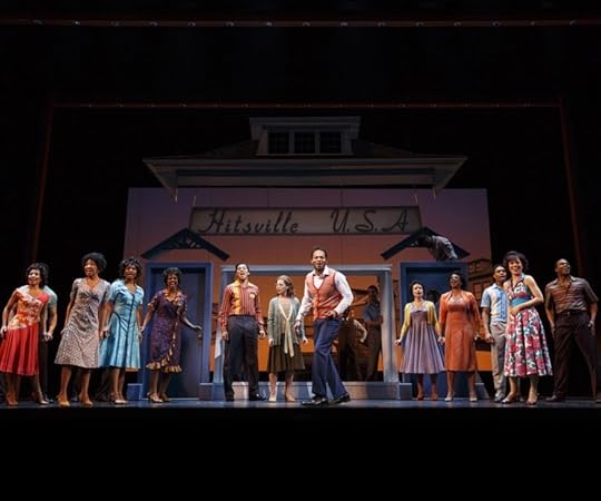 Brandon Victor Dixon and the Original Broadway Cast of Motown the Musical. Courtesy of Motown the Musical