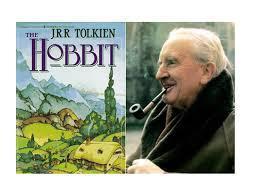 The Hobbit 1st published 1937 and its author JRR Tolkien