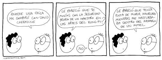 Tira cómica homenaje a David Carradine.