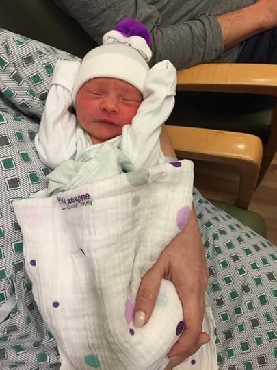 Dylan Thomas Cummings, 17 hours old