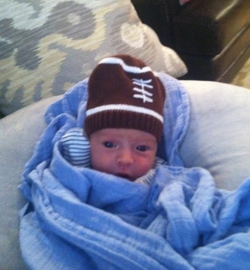 Dylan's Got his Game Hat on!