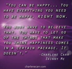 skinny me charlene carr