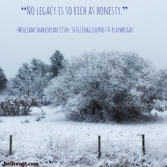 Honesty Legacy quote 1.13.15