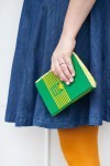 Book purse via A Beautiful Mess