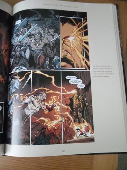 Artist and editor notes down the side were great insight!