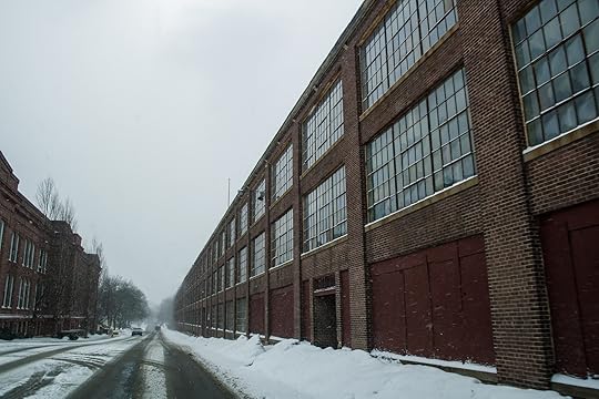 Snowy Day By the Mill