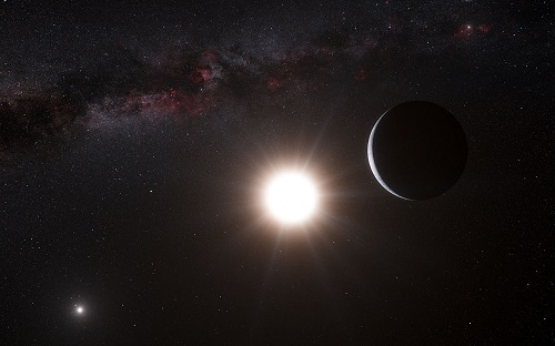 Artist’s impression of an exoplanet