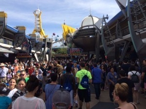 Navigating Magic Kingdom's Tomorrowland - December 28, 2014, 12:45 PM