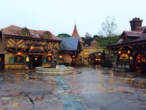 Gaston's Tavern before the crowds hit Magic Kingdom - December 30, 2014, 7:16 AM (Photo by Sarah Graffam)