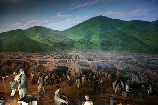 Korean War POW camp