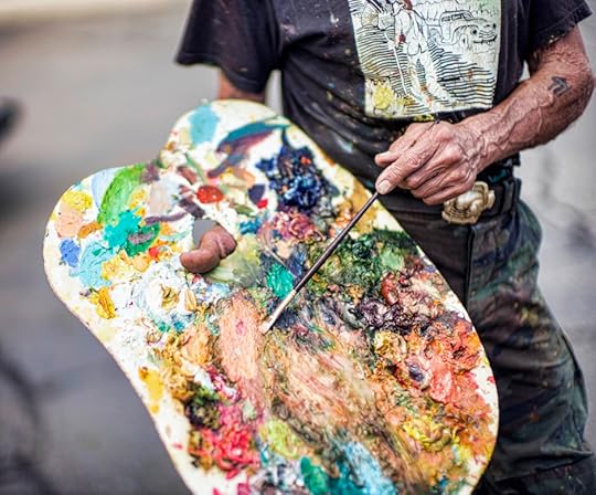 Painter, Taos, New Mexico