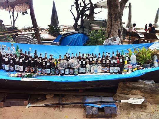Beer bottles Koh Samed