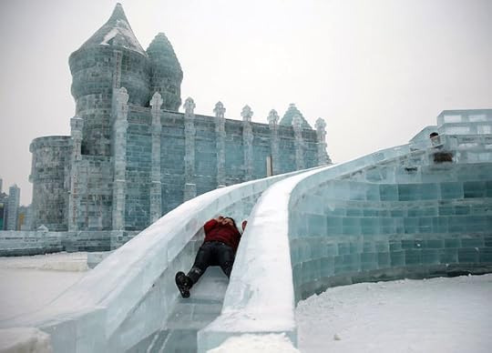 Harbin ice slide