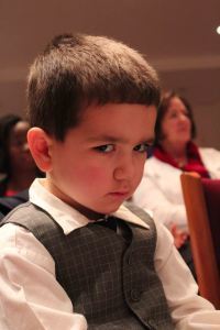 Michael scowl