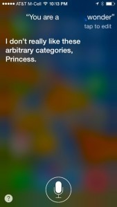 I should be able to do everything with Siri. 