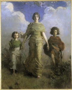 A Virgin, Abbott Handerson Thayer