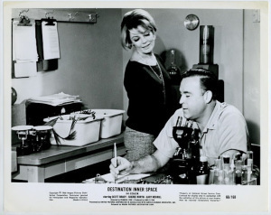 Sheree North in Destination Inner Space.