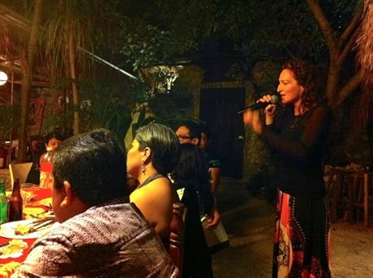And Paula sang a few Mexican Boleros.