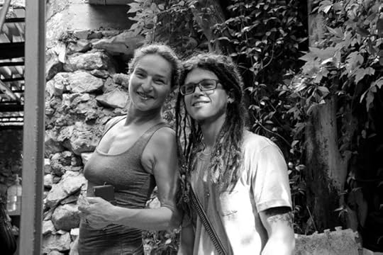 My fellow yoga teacher.