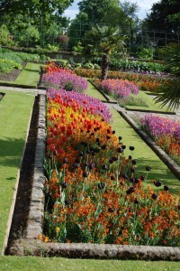 Garden at Kensington Palace, England