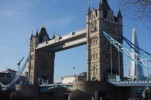 Tower Bridge blue sky