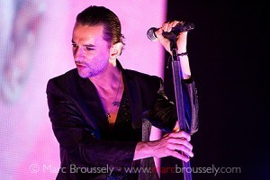 LONDON - Dave Gahan of Depeche Mode February 20th, 2010 (Photo by Marc Broussely/Redferns)