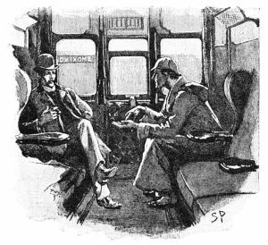Original Illustration of Sherlock by Paget