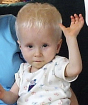 The first kid-photo ever to appear on this blog, posted July 2005