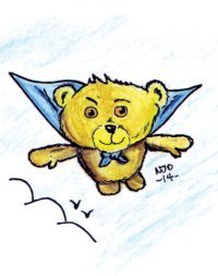 Hero - A Superhero Teddy Bear for all ages by Nick Davis