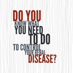 control your renal disease