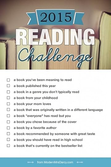 Modern Mrs. Darcy's 2015 Reading Challenge
