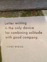 letter writing