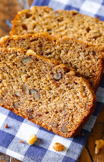 Whole Wheat Banana Bread Recipe on sallysbakingaddiction.com No oil, no butter, whole wheat, and actually tasting GREAT.