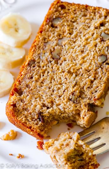 Whole Wheat Banana Bread Recipe on sallysbakingaddiction.com No oil, no butter, whole wheat, and actually tasting GREAT.