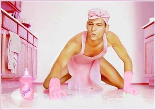 man-in-pink-cleaning-the-floor houseboy