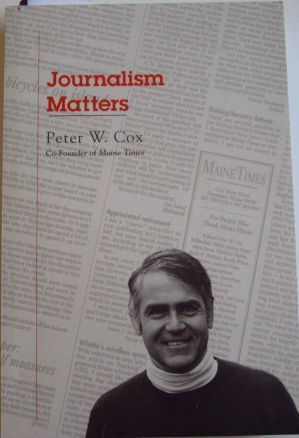Old school journalism, Peter Cox-style.