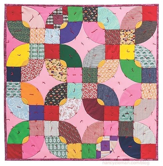 Double Wedding Ring Quilts as seen on Sewing WIth Nancy with guest Victoria Findlay Wolfe