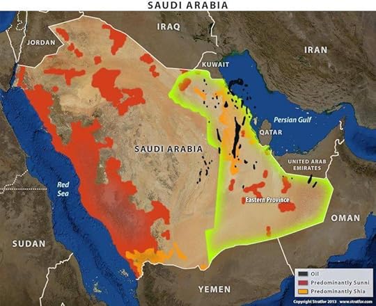 KSA map