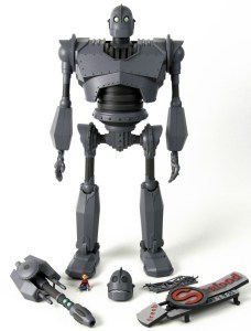 Iron Giant and accessories by Mondo
