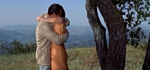 Kate and Charles kissing