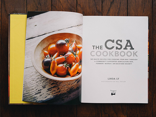 The CSA Cookbook title page