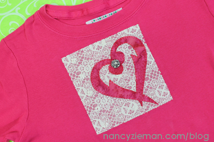 Applique Large and Small by Mary Mulari as seen on Sewing With Nancy/Valentine Applique Projects and Gifts