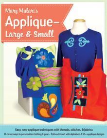 Mary Mulari Applique Large and Small as seen on sewing With Nancy