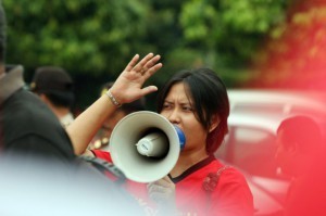 Indonesia labour protest