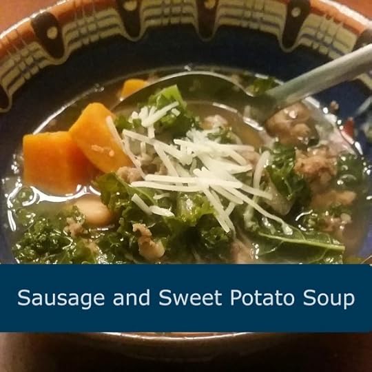 Hearty Sausage, Kale, and Sweet Potato Soup